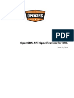 Opensrs API XML Guide