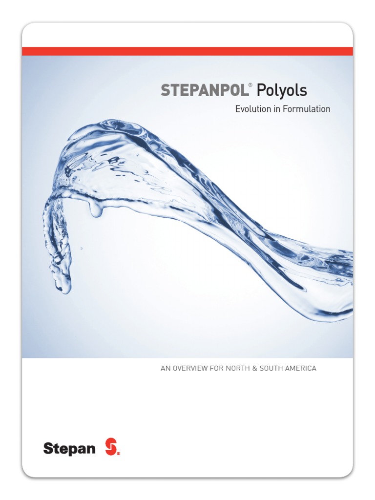 Stepanpol Polyol Brochure v5 | PDF | Polyurethane | Innovation
