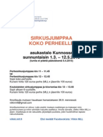 Sirkusjumppa Mainos Kevät 2015 PDF
