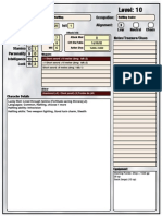 Level 10 Halfling For DCC