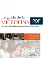 Le Guide de La Microfinance - Microcrédit Et Epargne Pour Le Développement