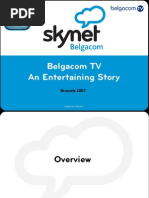 Download Belgacom TV Presentation Space by spaceidtv SN2561367 doc pdf