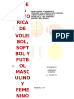 Reseña Historica Del Futbol Masculino y Femenino