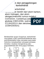 Susunan Dan Penggolongan Karbohidrat