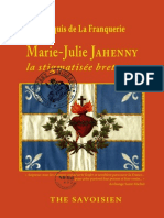 Marquis de la Franquerie - Marie-Julie Jahenny, La Stigmatisée Bretonne