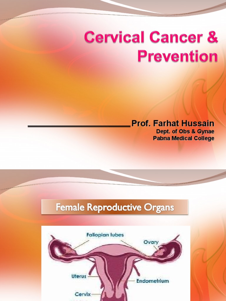 Cervical Cancer in Bangladesh: Incidence & Prevention | PDF | Cervical ...