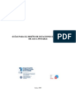 Manual de diseño de estación de Bombeo, fórmulas y metodología