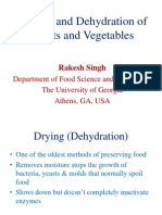 Drying and Dehydration of Fruits and Vegetables PDF