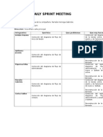 Daily Sprint Meeting: Armijos Dayana