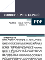 Corrupción en El Perú