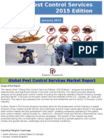 Global Pest Control Services Market: 2015 Edition - New Report by Daedal Research