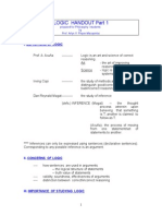 LOGIC PART 1 (Statements, Representation and Truth Values)