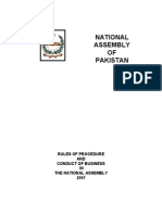 Rules & Procedures - National Assembly of Pakistan