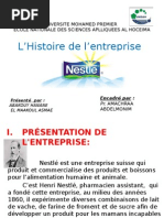 Histoire de L'entreprise Nestlé