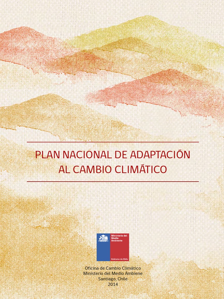 Libro Plan Nacional de Adaptación Al Cambio Climatico | PDF | Grupo ...