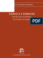 Lengua Y Espacio [PDF]