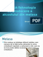 MELASA-Tehnologia de Producere a Alcoolului Din Melasa