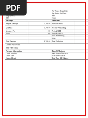 Packing Slip Template 2