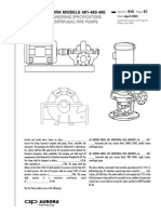 Aurora Fire Pump System Specs