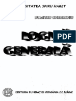 Dumitru Gheorghiu-Logica Generala, Vol. 1-Editura Fundaţiei România de Mâine (2004)