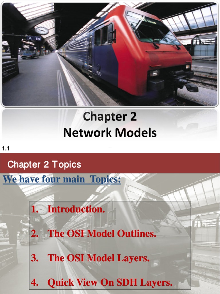 Chapter 2 Network Models Part1 Pdf Osi Model Computer Network
