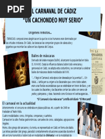El Carnaval de Cádiz - Un Cachondeo Muy Serio
