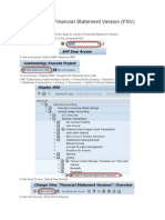 How To Create Financial Statement Version