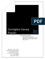 Curriculum Vitae 2015 Georgina Gaona Pando