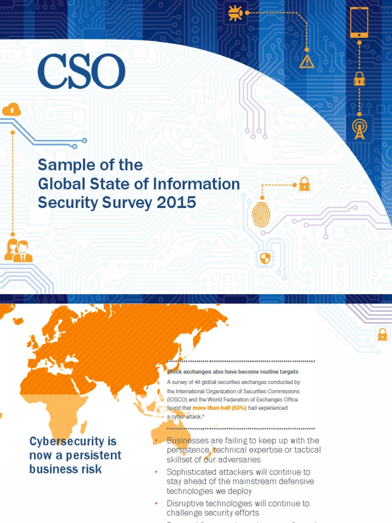 2015 Global Information Security Insights | PDF | Chief Information ...