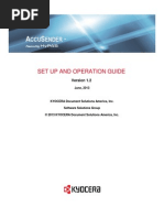 AccuSender Setup and Operation Guide