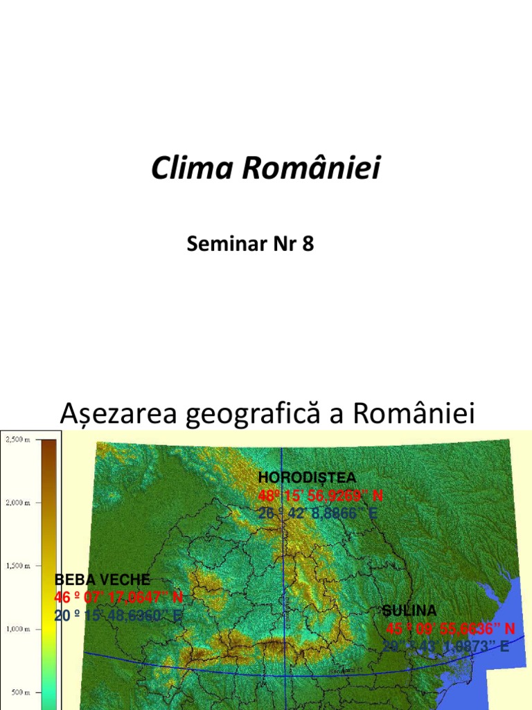 Clima Romaniei | PDF