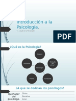 Introducción A La Psicología