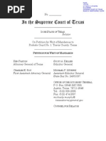 Petition For Writ of Mandamus