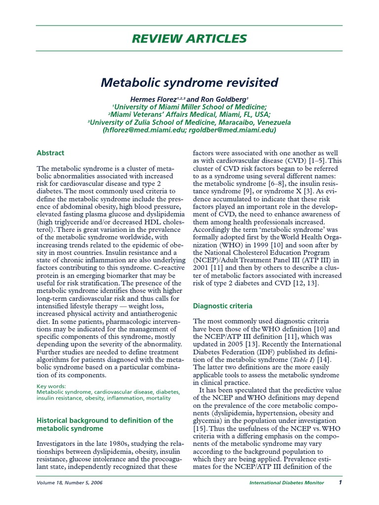 METABOLIC SYNDROME GUIDELINES 2022 PDF visual data 8