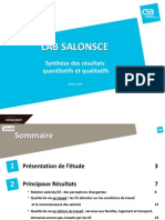 Lab SalonsCE. Etude CSA Sur La Qualité de Vie Au Travail.