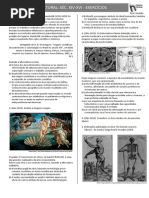 Renascimento Cultural 2014 Lista