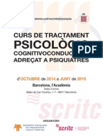 Curs COGNITIVO CONDUCTUAL