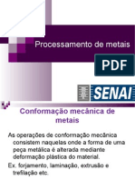 Conformação de Materiais Metálicos