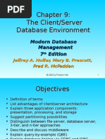 The Client/Server Database Environment