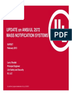 Update Mass Notification System