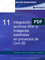 Boletin N_11 Integracion de Archivos Shp e Imagenes Satelitales en Civil 3d