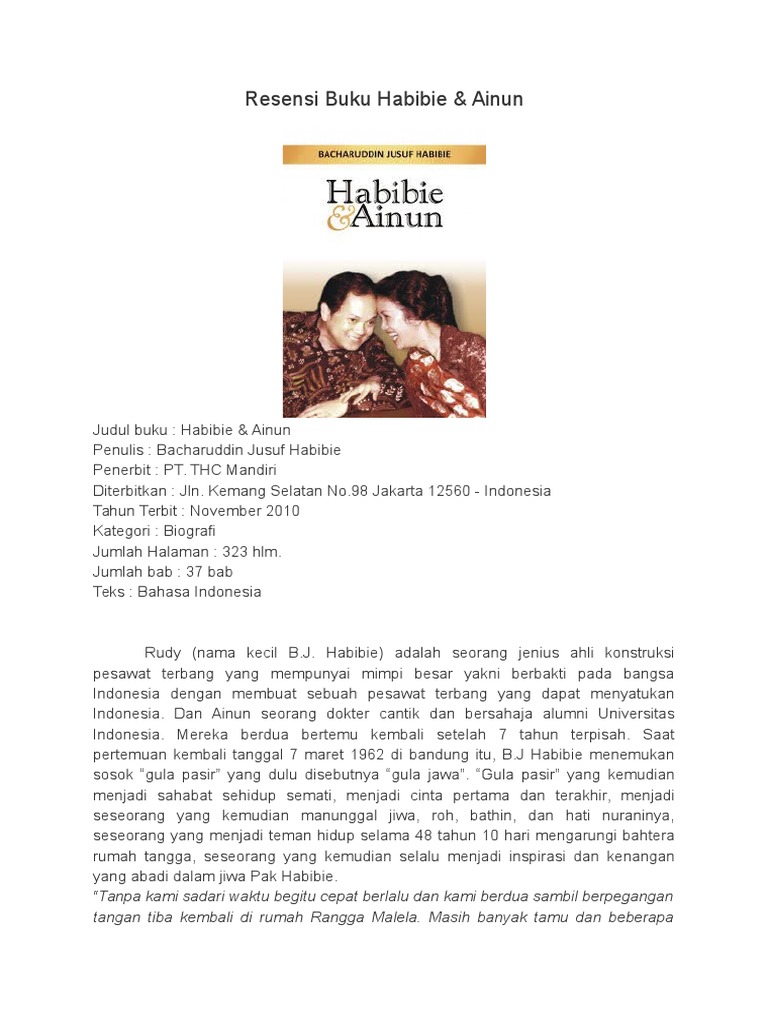 Resensi Buku Habibie