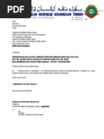 Surat Penghantar & Borang Permohonan Tambang Percuma Mengunjungi Wilayah Asal Di Bawah Pekeliling Perkhidmatan Bil. 22 Tahun 2008 - Lampiran A1