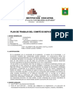 Plan de Trabajo Comite de Ecoeficiencia I.E N°10076 Cangrejera Kañaris 2014