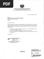 Oficio Solicito Información Sobre Papeletas Anuladas.