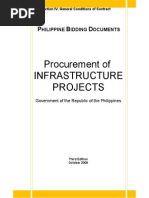 Procurement of Infrastructure Projects: Hilippine Idding Ocuments