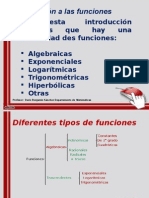 Introducción A Las Funciones Algebraicas