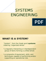 Systems Engineering 