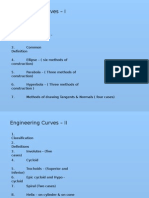 Engineering Curves - I