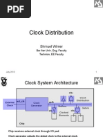 Clock Distribution: Shmuel Wimer